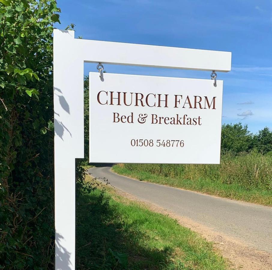 Church Farm Bed & Breakfast Thurlton Exterior photo
